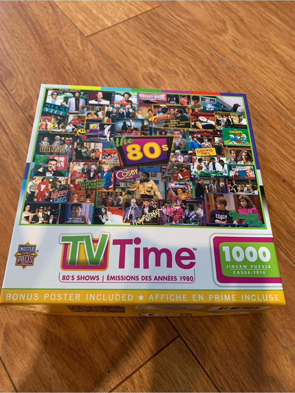PICK ANY 3 ITEMS FOR $10 -  1000-Piece 80s TV Shows Puzzle